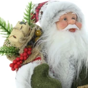 Kantenhocker Santa mit Glöckchen"