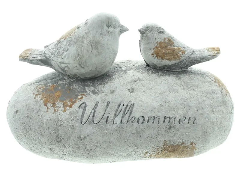 Dekostein "Willkommen"