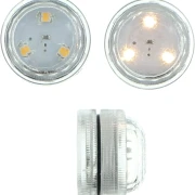 6 LED Spots, wasserfest, Batteriebetrieben, Poollampe, Schrank Beleuchtung