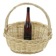 Bügelkorb "Zopfrand", groß