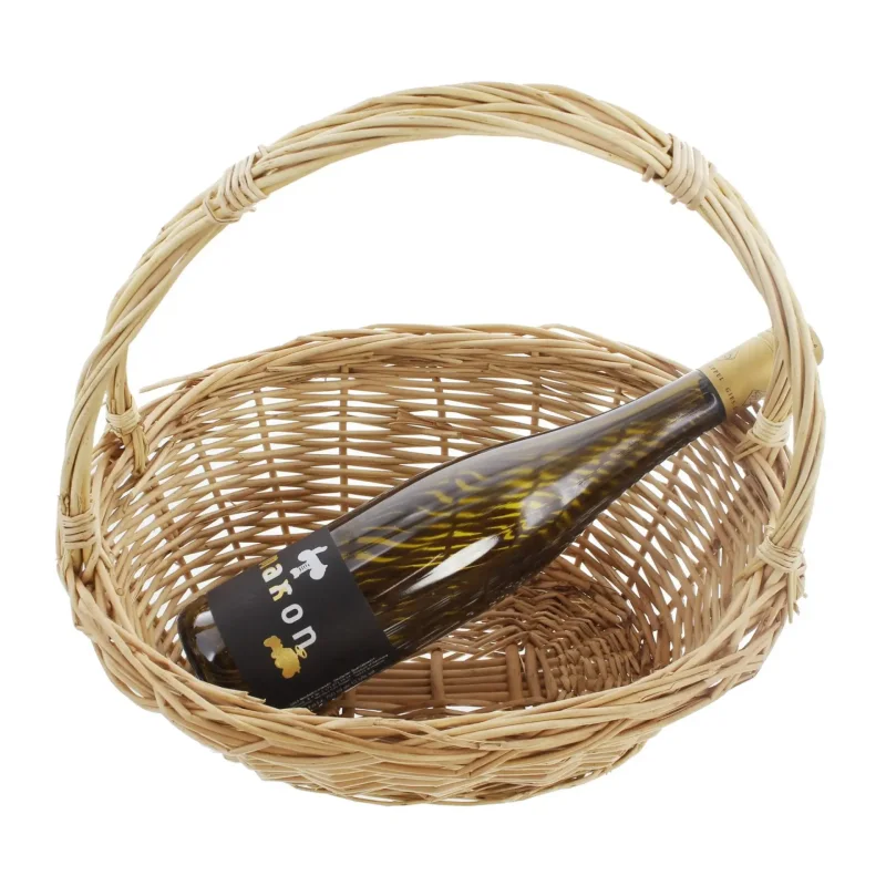 Bügelkorb "Zopfrand", klein