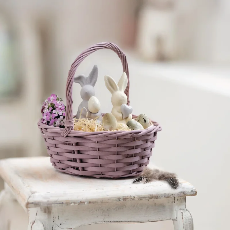 Bügelkörbchen "Zartrosa"