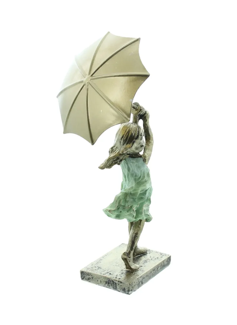 Figur "Mädchen mit Schirm"