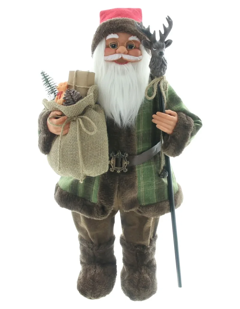 Figur "Santa mit Stab"