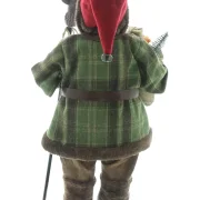 Figur "Santa mit Stab"