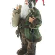 Figur "Santa mit Stab"