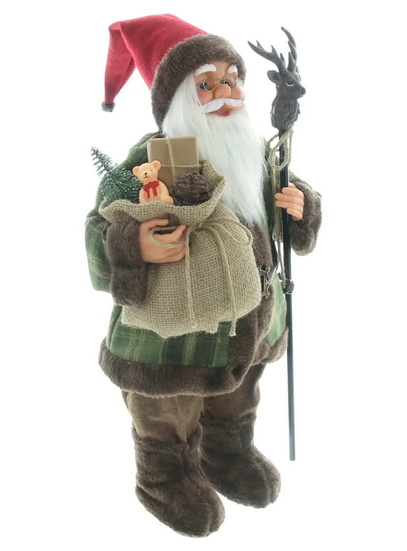 Figur "Santa mit Stab"