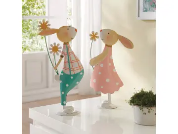 Figur "Verliebte Hasen", 2er Set