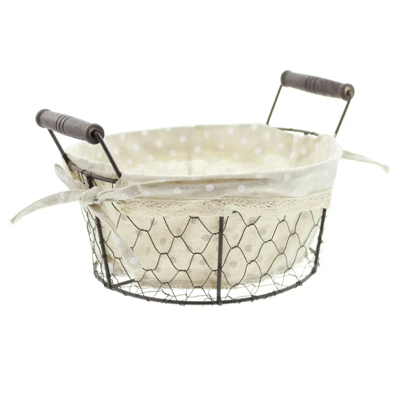 Füllkorb "Pünktchen", rund