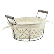 Füllkorb "Pünktchen", rund