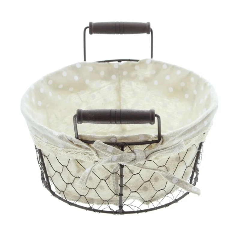 Füllkorb "Pünktchen", rund