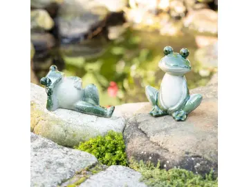 Froschfreunde "Fred & Frieda", 2er Set