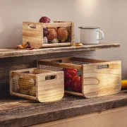 Holzkiste "Trend", 3er Set