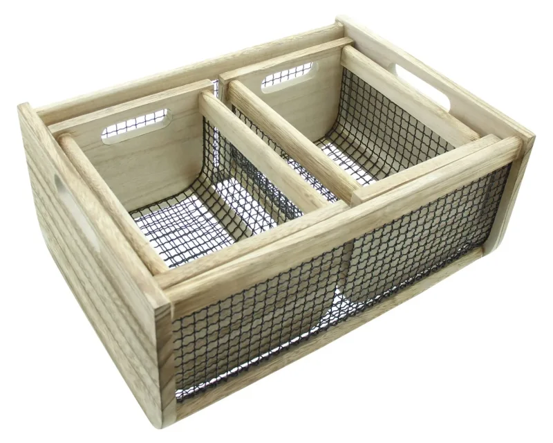 Holzkiste "Trend", 3er Set