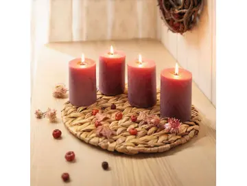 Kerze "Berry", 4er Set