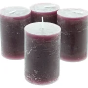 Kerze "Berry", 4er Set