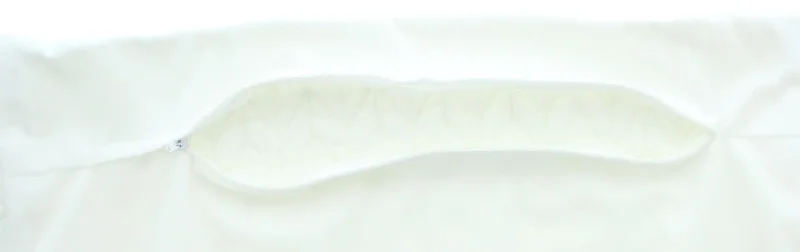 Kissenhülle "Zopfmuster", creme