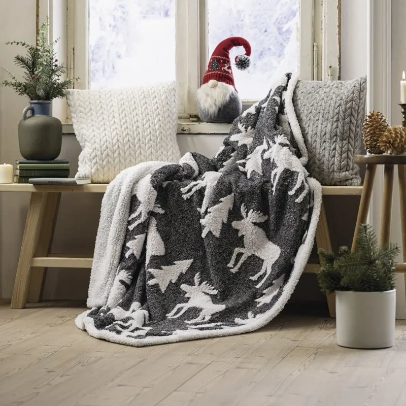 Kuscheldecke "Elch"