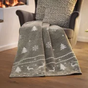 Kuscheldecke "Nordischer Winter"