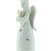 LED-Engel "Goldenes Herz"