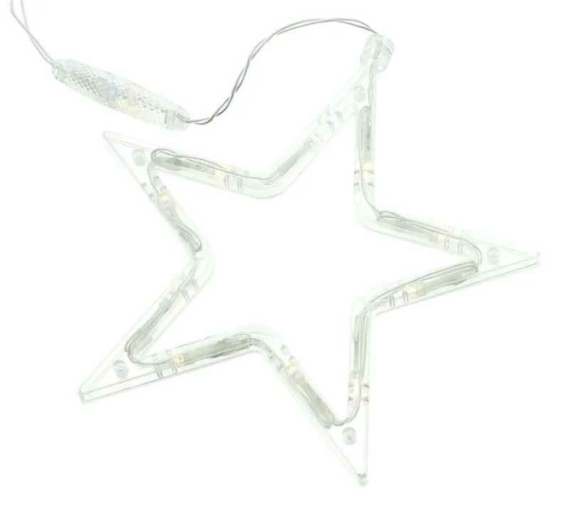 LED-Lichtervorhang "Sterne"