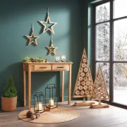 Laterne "Industrial Modern", 2er Set