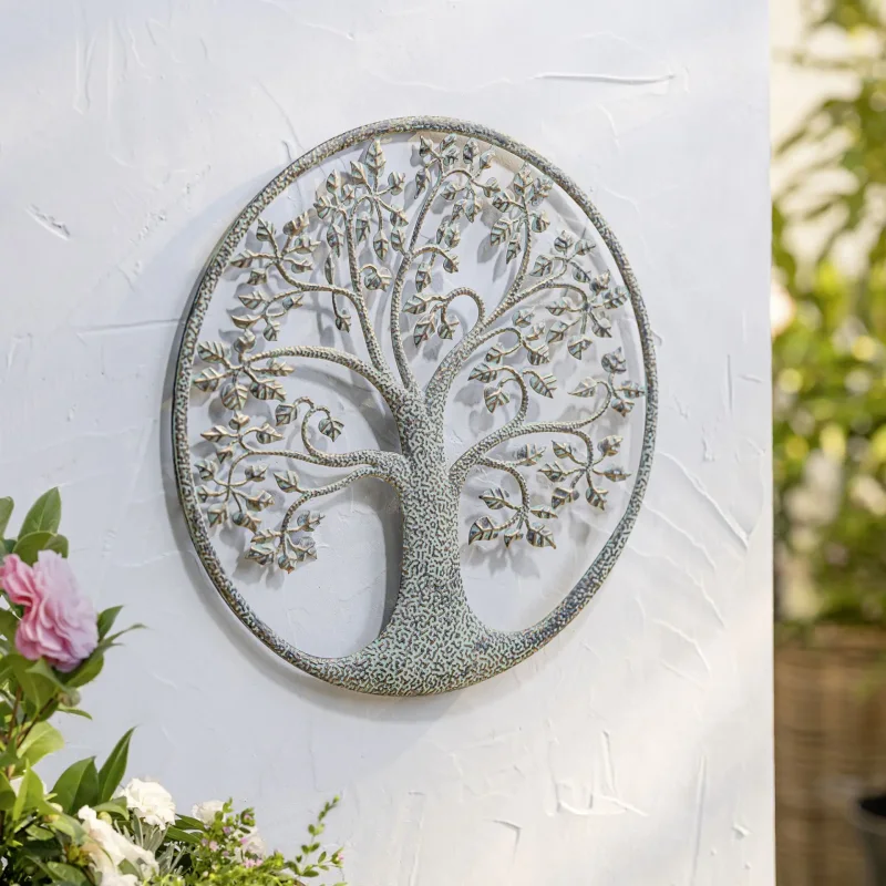 Metallbild "Lebensbaum"