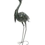 Metallvogel "Reiher"