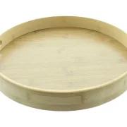 Tablett "Bambus", rund