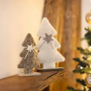 Tanne "Beige & Braun", 2er Set