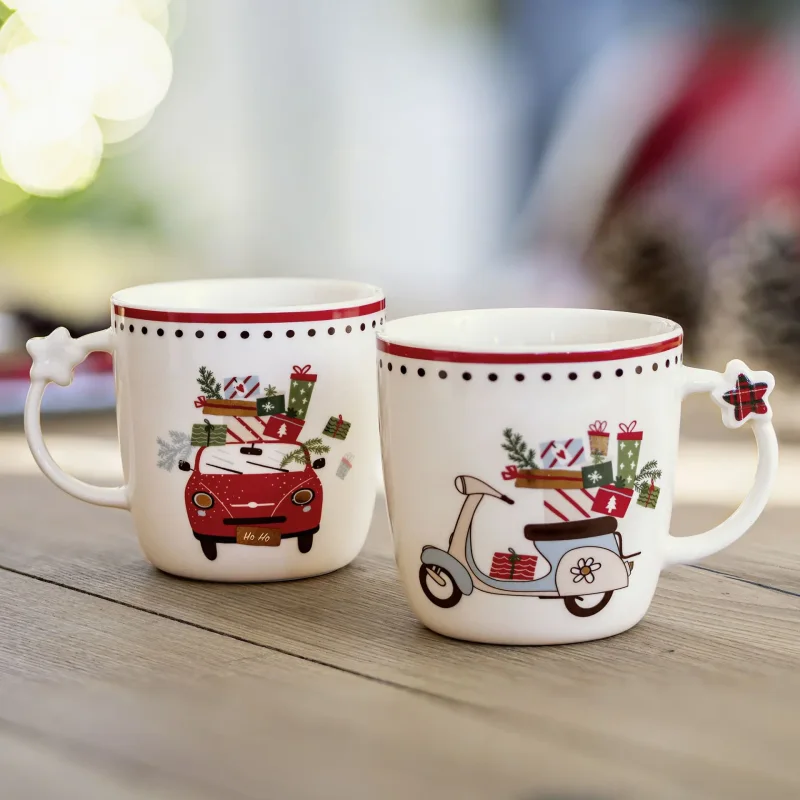 Tasse "Weihnachtstour", 2er Set
