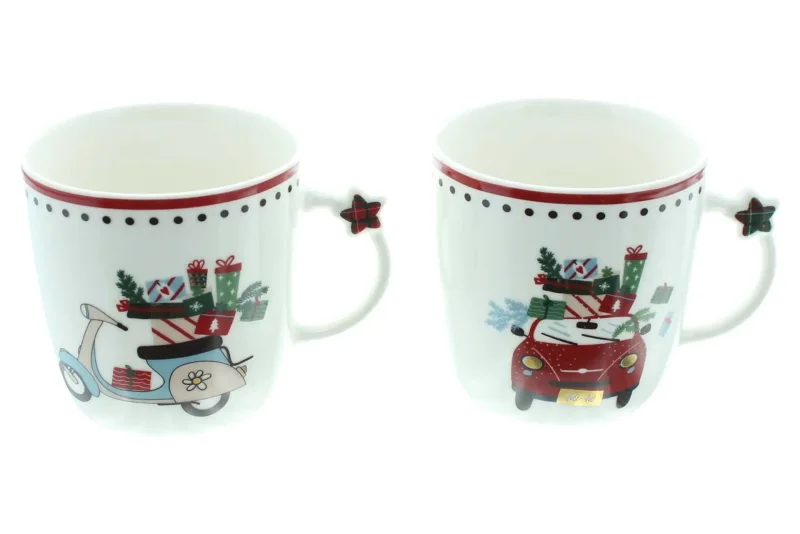 Tasse "Weihnachtstour", 2er Set