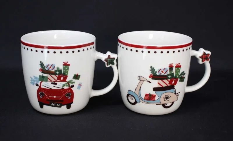 Tasse "Weihnachtstour", 2er Set