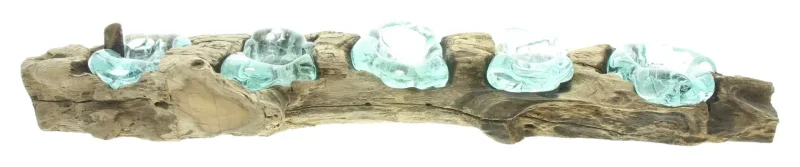 Teelichthalter "Wurzelholz"