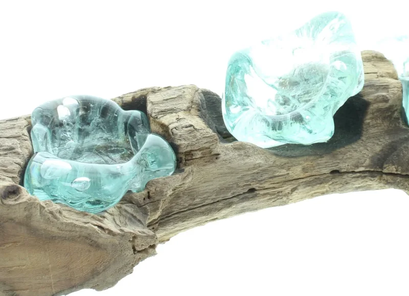 Teelichthalter "Wurzelholz"