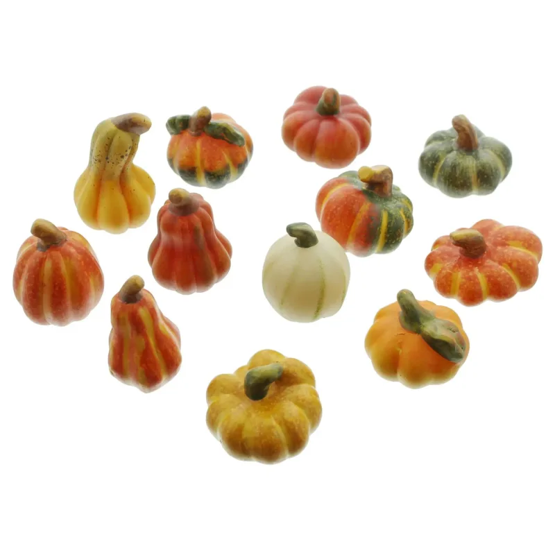 Terracotta-Kürbis, 12er Set