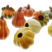 Terracotta-Kürbis, 12er Set