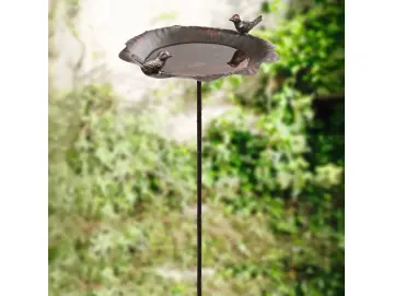Vogeltränke "Rostoptik"