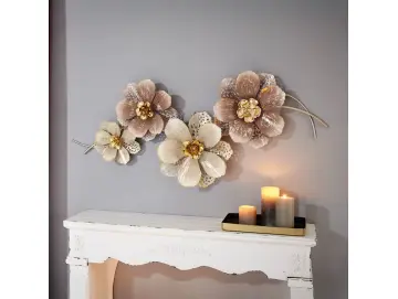 Wanddeko "Blumen"