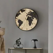 Wanduhr "Globetrotter"