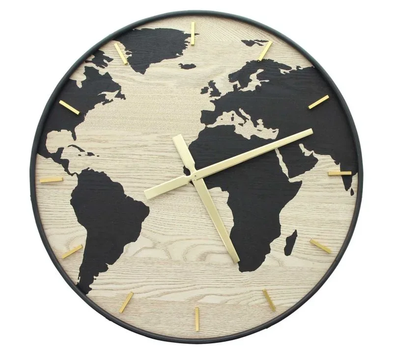 Wanduhr "Globetrotter"