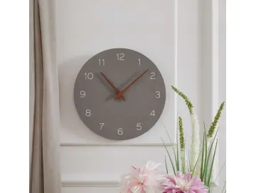 Wanduhr "Grau"