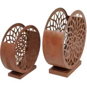 Windlicht “Ornament”,2er Set